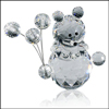 Cute Crystal Balloons Sales Teddy Bear - Click here to View more details about this Product